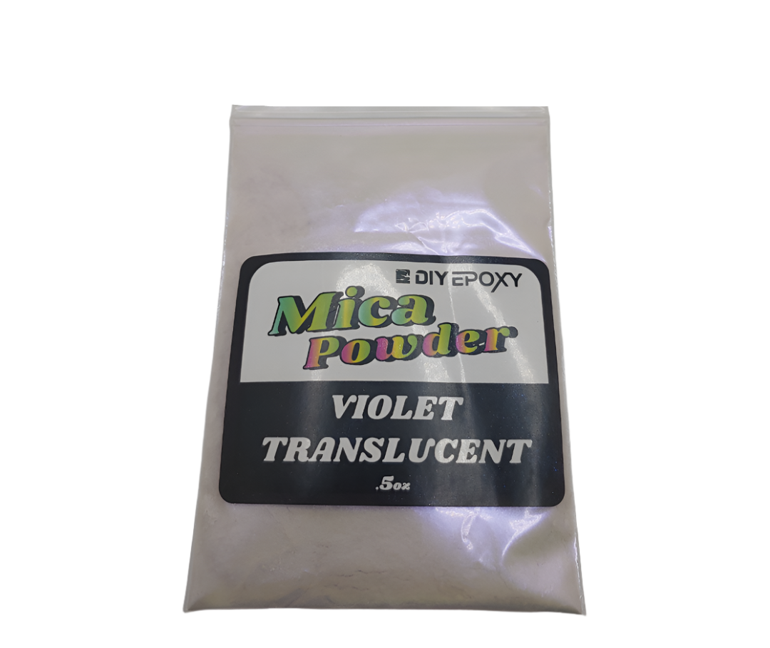 Violet Translucent 1/2 Oz (15 Grams) Mica