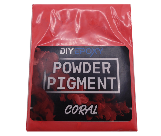 Powder Pigment Coral 1/2 Oz (15 Grams)