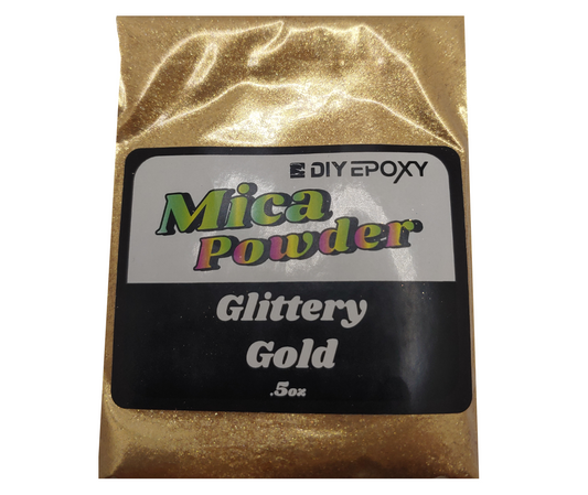 Glittery Gold 1/2 Oz (15 Grams) Glitter