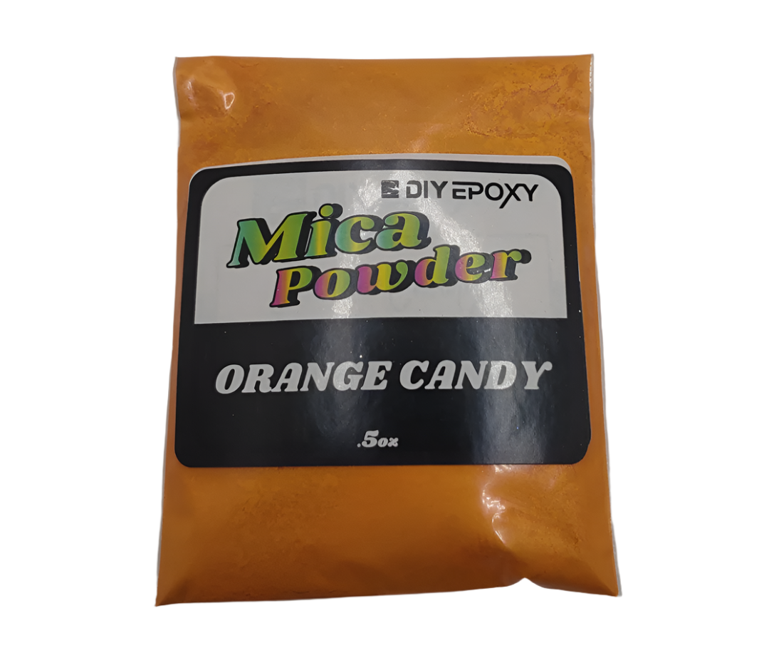 Orange Candy 1/2 Oz (15 Grams) Mica