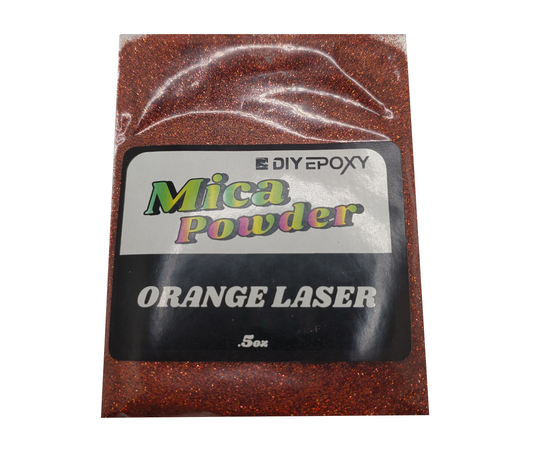 Orange Laser 1/2 Oz (15 Grams) Glitter