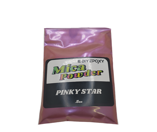 Pinky Star 1/2 Oz (15 Grams) Mica