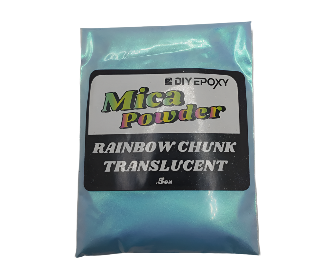 Rainbow Chunk Translucent 1/2 Oz (15 Grams) Mica