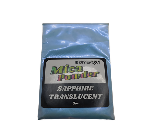 Sapphire Translucent 1/2 Oz (15 Grams) Mica