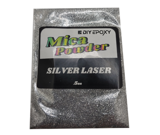 Silver Laser 1/2 Oz (15 Grams) Glitter