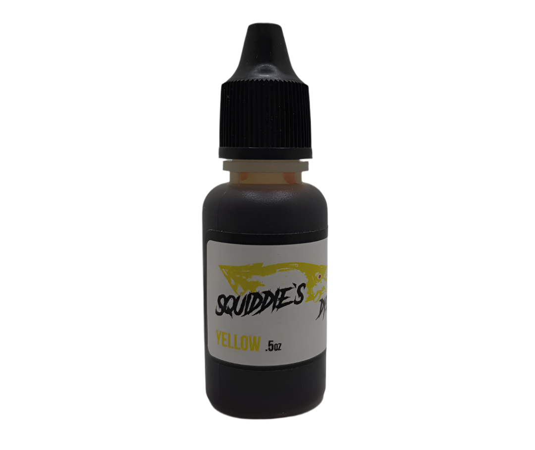 Squiddie's Dye Yellow .5oz